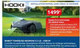 Rural Master Hookii robot tondeuse neomow x 2 le offre
