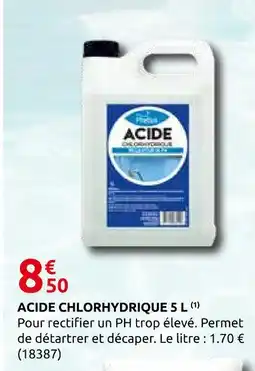 Rural Master Acide chlorhydrique 5 l (1) offre