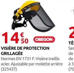 Rural Master Oregon visière de protection grillagée offre