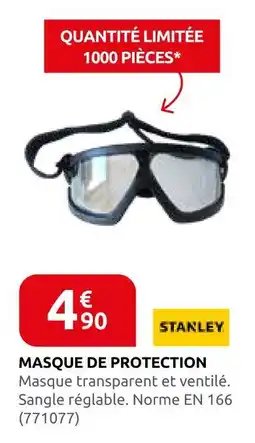Rural Master Stanley masque de protection offre