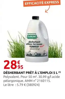 Rural Master Désherbant prêt à l'emploi 5 l offre