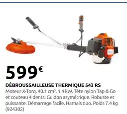Rural Master Débroussailleuse thermique 543 rs offre