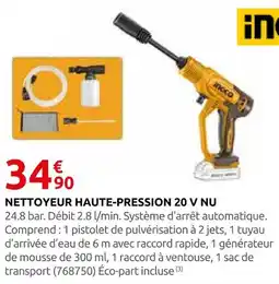 Rural Master Nettoyeur haute-pression 20 v nu offre