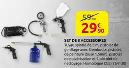 Rural Master Set de 8 accessoires offre