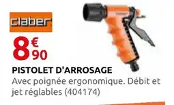 Rural Master Claber pistolet d'arrosage offre