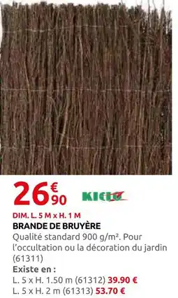 Rural Master Brande de bruyère offre