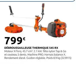 Rural Master Débroussailleuse thermique 545 rx offre