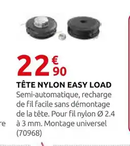 Rural Master Tête nylon easy load offre