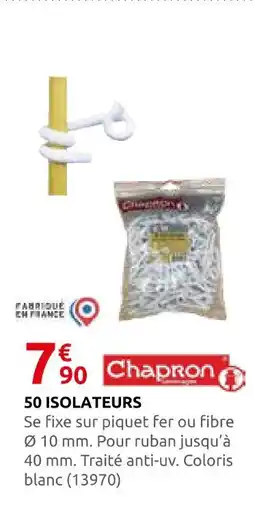 Rural Master Chapron 50 isolateurs offre