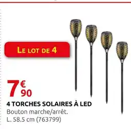 Rural Master 4 torches solaires à led offre