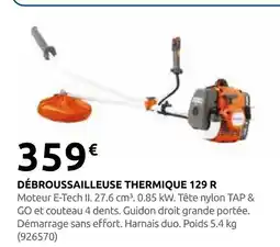 Rural Master Débroussailleuse thermique 129 r offre