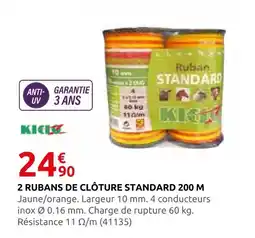 Rural Master Kic rubans de clôture standard offre