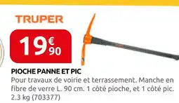 Rural Master Truper pioche panne et pic offre