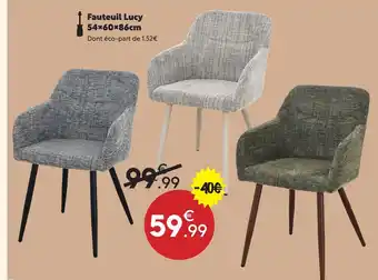 Fauteuil lucy