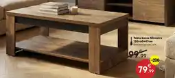 Maxi Bazar Table basse silvestre offre