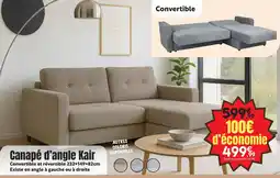 Maxi Bazar Canapé d'angle kair offre