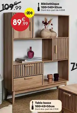 Maxi Bazar Bibliothèque offre