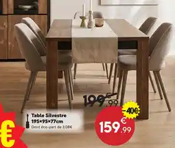 Maxi Bazar Table silvestre offre