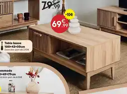 Maxi Bazar Table basse offre