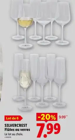 Lidl Silvercrest flûtes offre