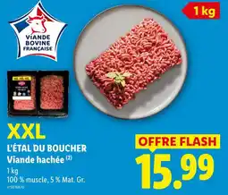 Lidl L'étal du boucher viande hachée xxl offre