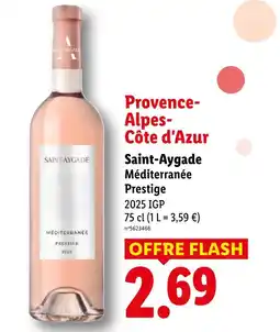 Lidl Saint-aygade provence- alpes- côte d'azur offre