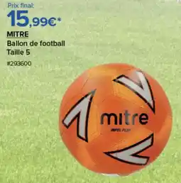 Costco Mitre ballon de football taille 5 offre