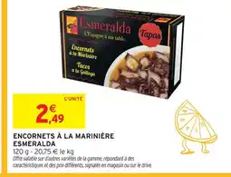 Intermarché Express Esmeralda encornets à la marinière offre