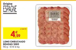 Intermarché Express Boadas 1880 lomo embuchado offre