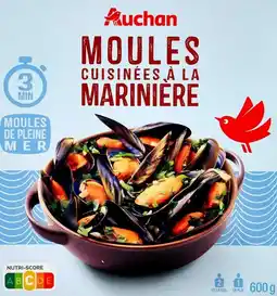 Auchan Auchan moules cuisinées à la marinière auchan offre