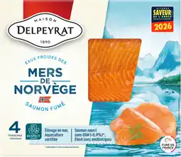 Auchan Delpeyrat saumon fumé maison delpeyrat offre