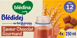 Auchan Bledina blédidej croissance chocolat gourmand bledina offre