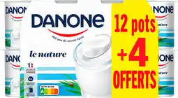 Auchan Danone yaourts le nature danone offre