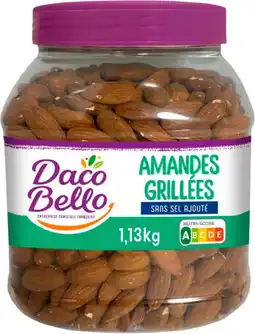 Auchan Daco bello amandes grillées sans sel ajouté daco bello offre