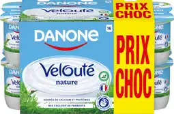 Auchan Danone velouté brassé nature danone offre