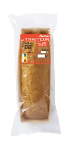 Auchan Auchan cake jambon et olives auchan le traiteur offre