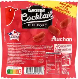 Auchan Auchan saucisses cocktail auchan offre