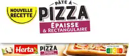 Auchan Herta pâte à pizza herta offre