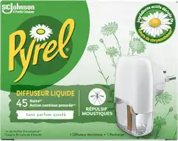 Auchan Pyrel diffuseur électrique liquide pyrel offre