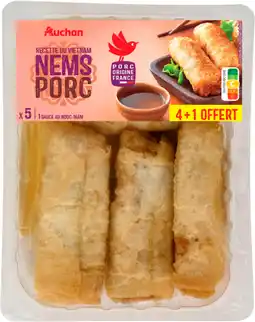 Auchan Auchan nems au porc auchan offre
