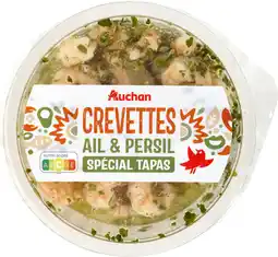 Auchan Auchan crevettes ail et persil auchan offre