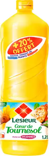 Auchan Lesieur huile de tournesol lesieur offre