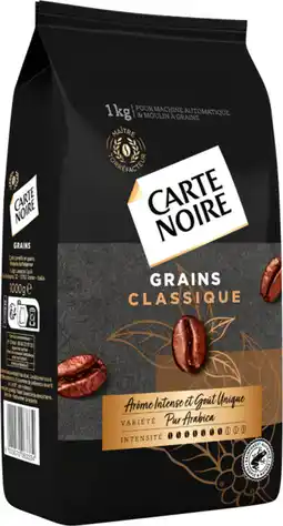 Auchan Carte noire café en grains carte noire offre