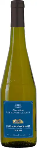 Auchan Sans marque muscadet sèvre et maine sur lie aop offre