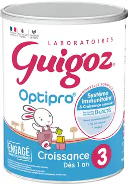 Auchan Nestle lait croissance 3 optipro guigoz offre