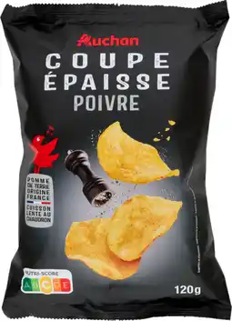 Auchan Auchan chips au poivre auchan offre