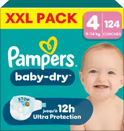 Auchan Pampers couches baby dry xxl pack pampers offre