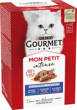 Auchan Purina pâté en sauce pour chat gourmet purina offre