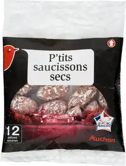 Auchan Auchan p'tits saucissons secs auchan offre
