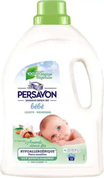 Persavon lessive liquide bébé persavon